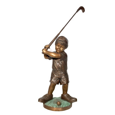 Sports Bronze Garden Statue