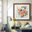 «Sienna & Paynes Flowers I-Premium», reproduction encadrée - prête à être accrochée-62723325-62723322