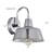 Dovenby Steel Armed Sconce-2033514794