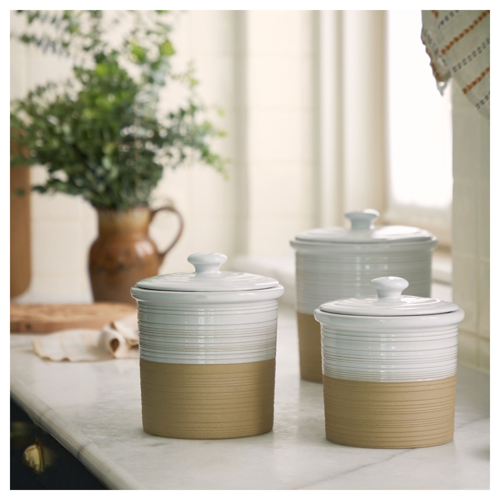 Scotia Stoneware Jar, 66 oz.