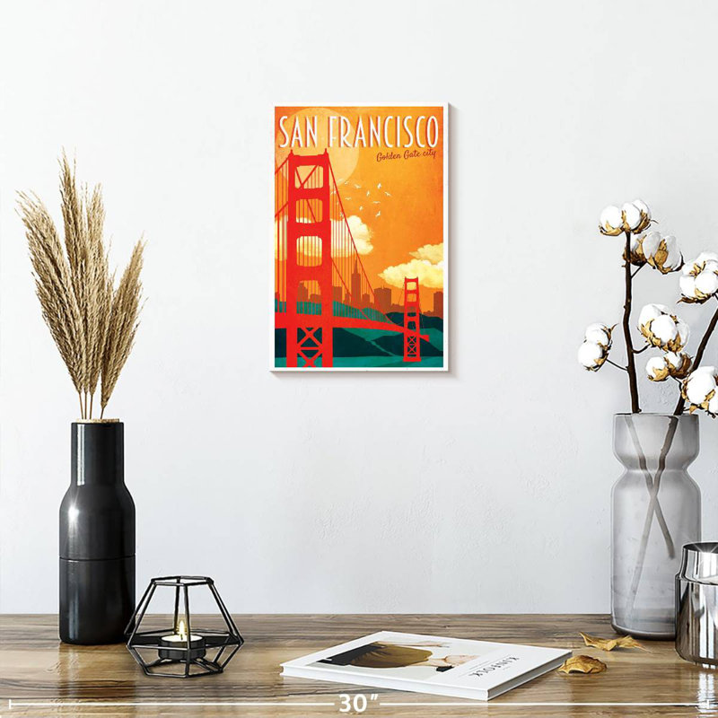 Golden Gate San Francisco, 12" H x 8" W