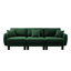Sofa with unique shell-shaped armrests-1681919173