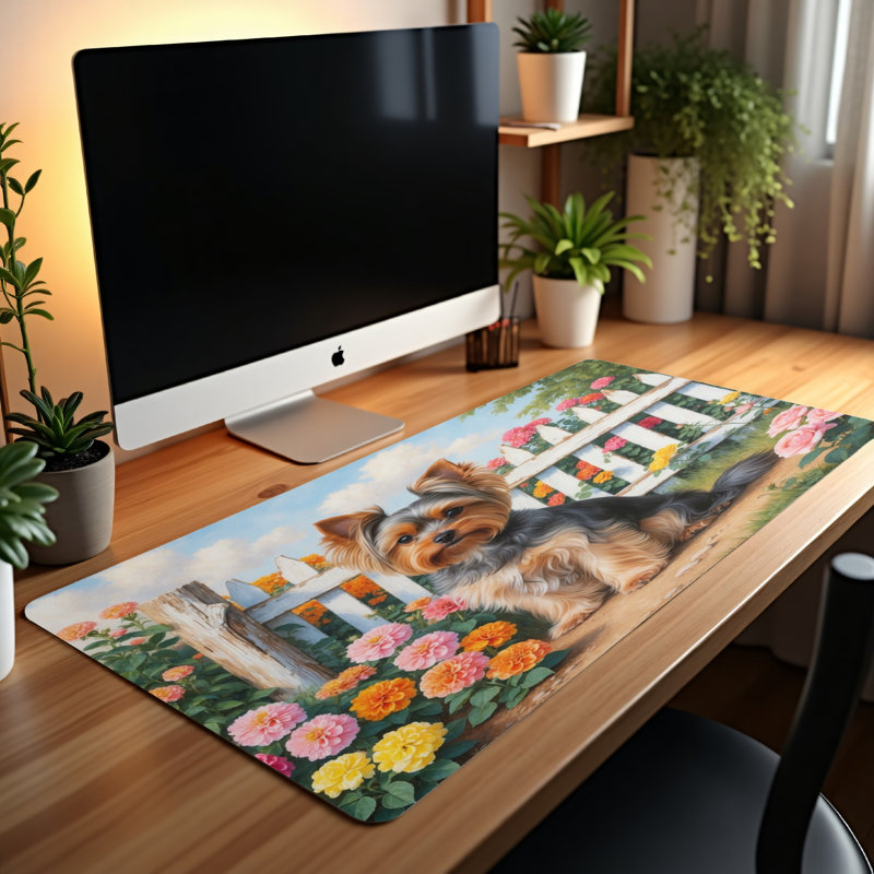Polyester Desk Pad, 23.6x13.8