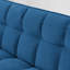Canapé-lit pliable polyvalent de 54,33 pouces en 3 longueurs, canapé-lit moderne en velours, dossier réglable-1101668049