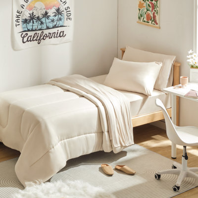 Ensemble de couette en jersey, couette douce et respirante comme alternative au duvet