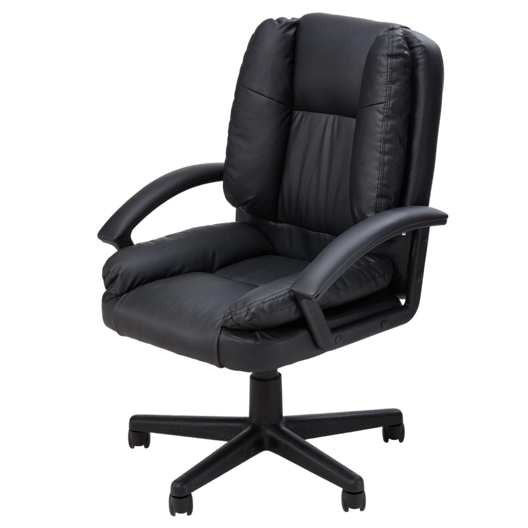 Height-Adjustable Reclining Office Chair