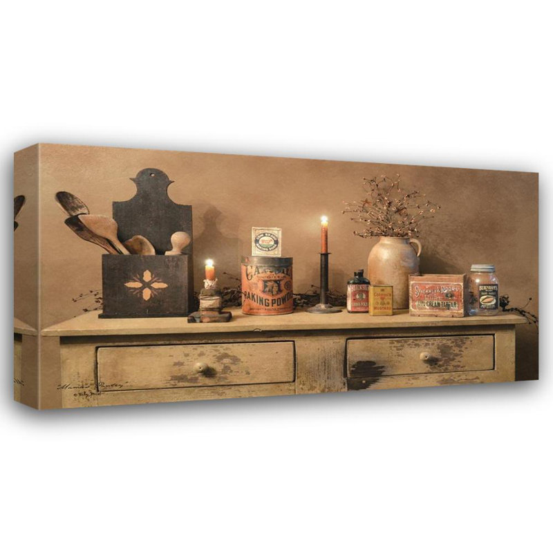 «Lark Manor ™ Jacobs», art sur toile tendue par Billy, «Mamas Pantry», H 28 po x l 48 po