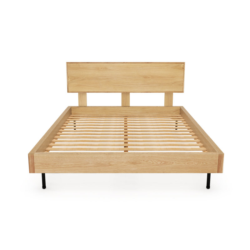 Munro Bed, King, White Oak