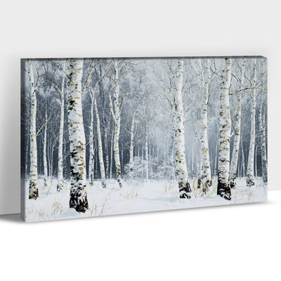 Farmhouse Pictures Wall Decor - Rustic Barn Canvas Wall Art for Bedroom, Vintage Country Artwork of Nature with Classic Design for Home Wall Decoration, Wrapped Canvas Pine Frame, 12×16 inches