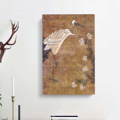 Stork by Tang Yin - Wrapped Canvas