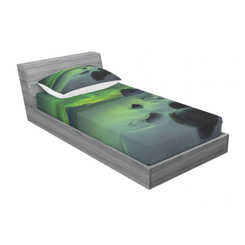 Microfiber Sheet Set, Twin XL Sheet Set with Fitted Sheet