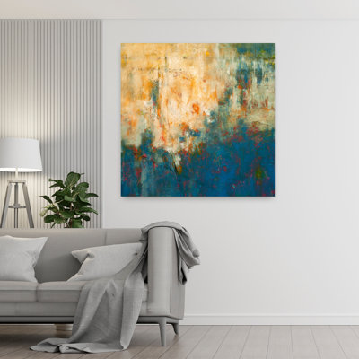Art respirant abstrait contemporain