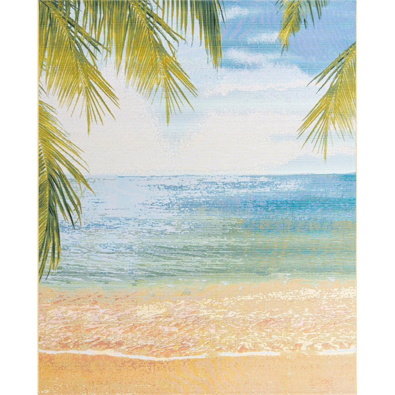 Tapis d'extérieur Ayton, Rectangle 7 pi 10 po x 10 pi