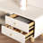 Cream style coffee table TV cabinet combination
