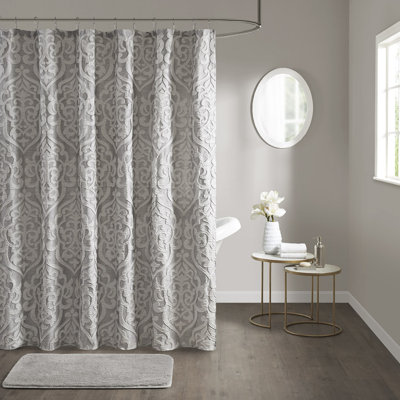 Jacquard Shower Curtain, Shower Curtain, Shower Curtains