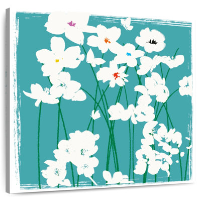 Fleurs turquoise Avery