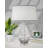 Barletta 28" Gray Speckled Glass Table Lamp