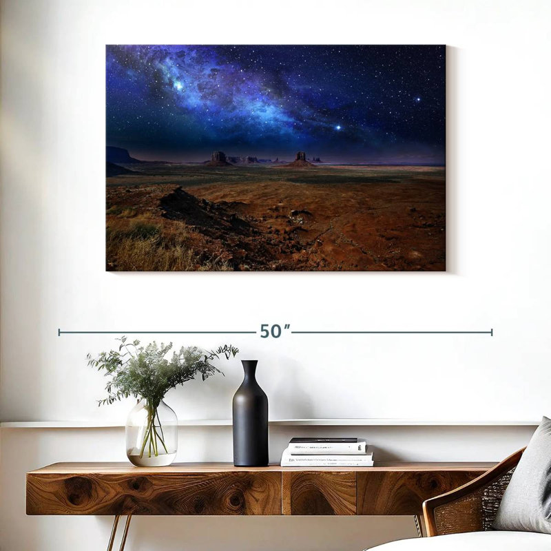 Alvord Starlit Monument Valley, H 26 po x l 39 po
