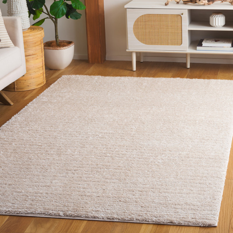 Tahoe Shag Performance Solid Color Rug, Rectangle 5' x 7'