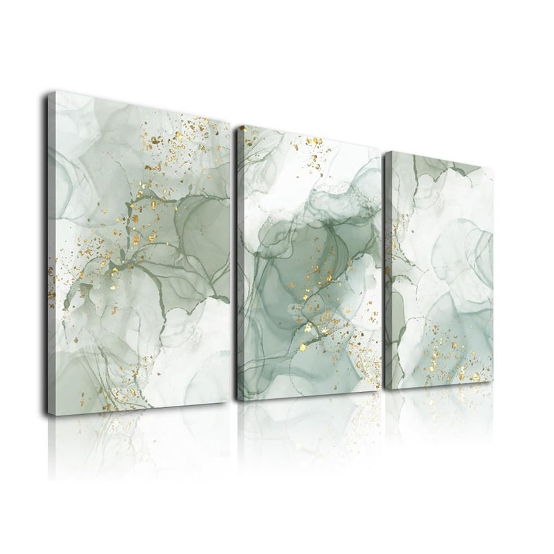 3 Piece Wrapped Canvas Wall Art