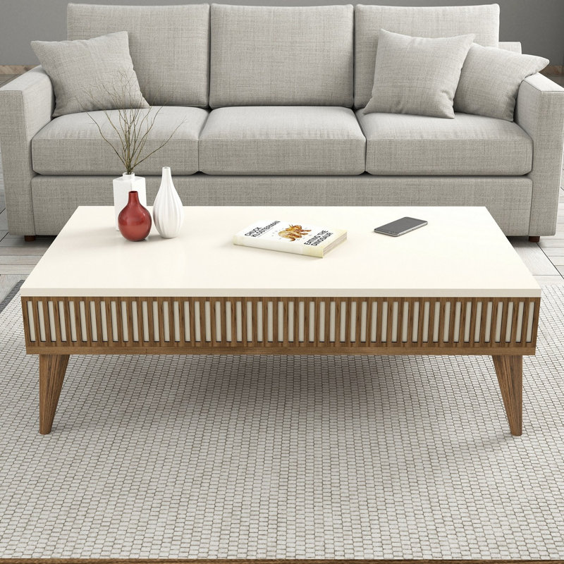 Glorias Coffee Table, Cream