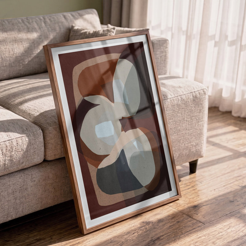 Layers Of Earth Print by Other Artist, Framed Canvas, 40 × 60, White