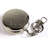 Stainless Steel Portable Pocket Circular Ashtray Key Chain With Cigarette Snuffer