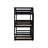 Triple Rubber Wood Bunk Bed with Two Built-in Ladders, Guardrails, Twin over Twin over Twin, Detachable Triple Twin Bunk Bed-209148141