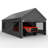 12 pi. L 20 pi. D Abri d'auto portatif-92520625