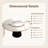 59" Marble Round Dining Table-672415465