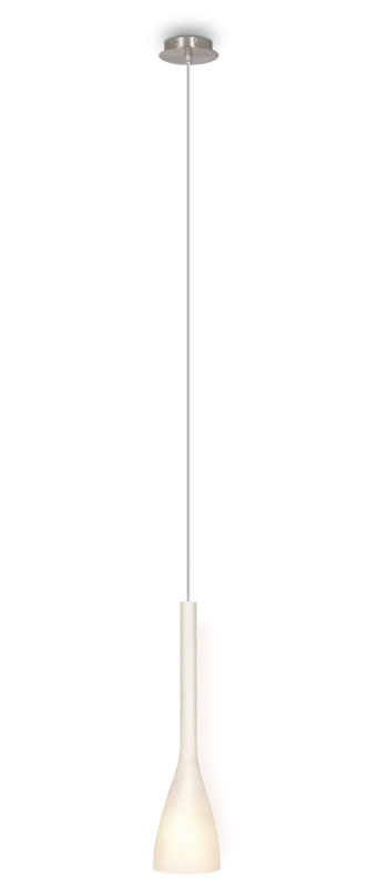 Alvarie 1 - Light Cone Pendant, Inox
