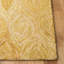 Tapis doré en laine touffeté à la main Alora-268574373