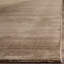 Tapis taupe en laine et coton tissé à la main Morano-1652301336