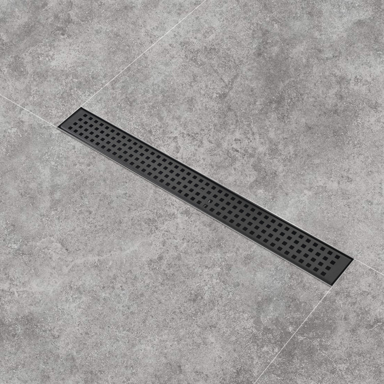 28'' W Linear Grid Shower Drain