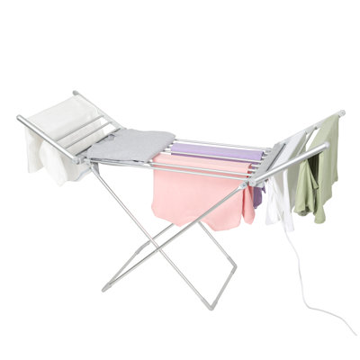 GEEPAS Electric Clothes Dryer - Heated Folding Clothes Airer