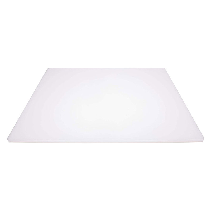 Extra Large White HDPE Plastic Dishwasher Safe Cutting Board
