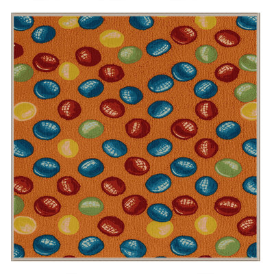 Washable Lifesavers Desserts Area Rug