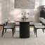 Ensembles de table de salle à manger en bois massif clair et luxueux.-105898708