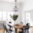Narron 3 - Light Dimmable Globe Chandelier