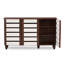 Armoire de rangement pour chaussures 14 paires Adamstown-1041504836