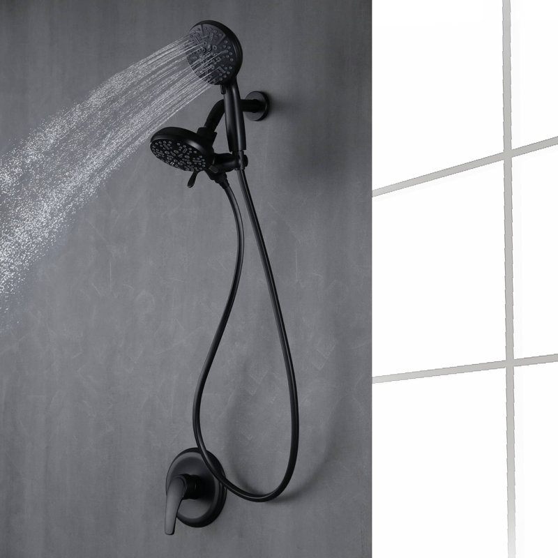 All-In-One Kit with Rough in-Valve, Matte Black