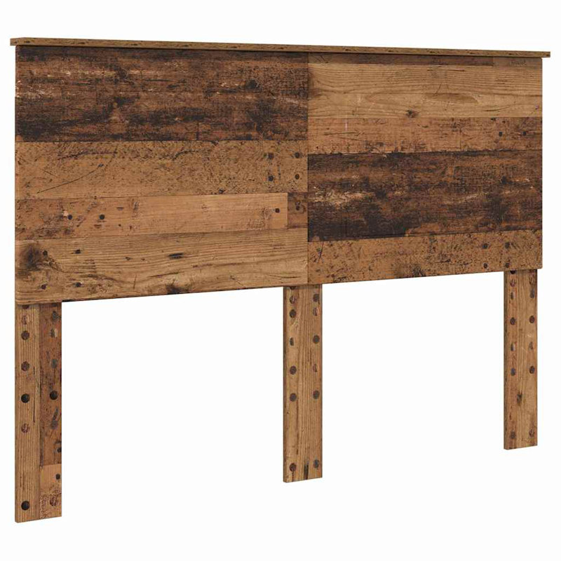 Panel Headboard, EU Double - 140 x 200 cm, Old Wood