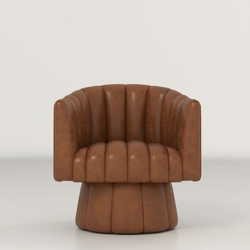 Fauteuil demi-tonneau pivotant Dolora