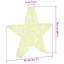 vidaXL 3D Star with 50 LEDs 55 x 53.5 x 10 cm Acrylic-1986380684