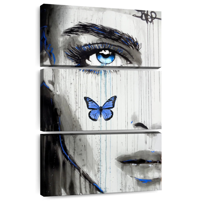 Karma bleu Leisha, H 50 po x l 32 po