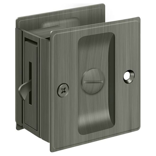 Serrure de poche Deltana SDL25U15A, Nickel antique