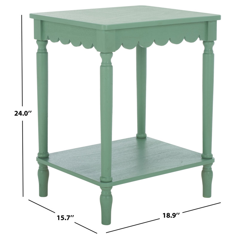 Haven End Table, Sage Green