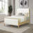 Queen Size Bed (White)