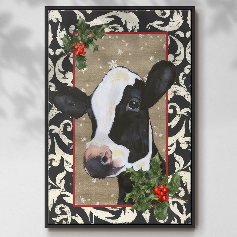 County Christmas Farm I, Noir, H 25 po x l 17 po x P 1,5 po