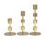 3 Piece Aluminum Tabletop Candlestick Set-281928923